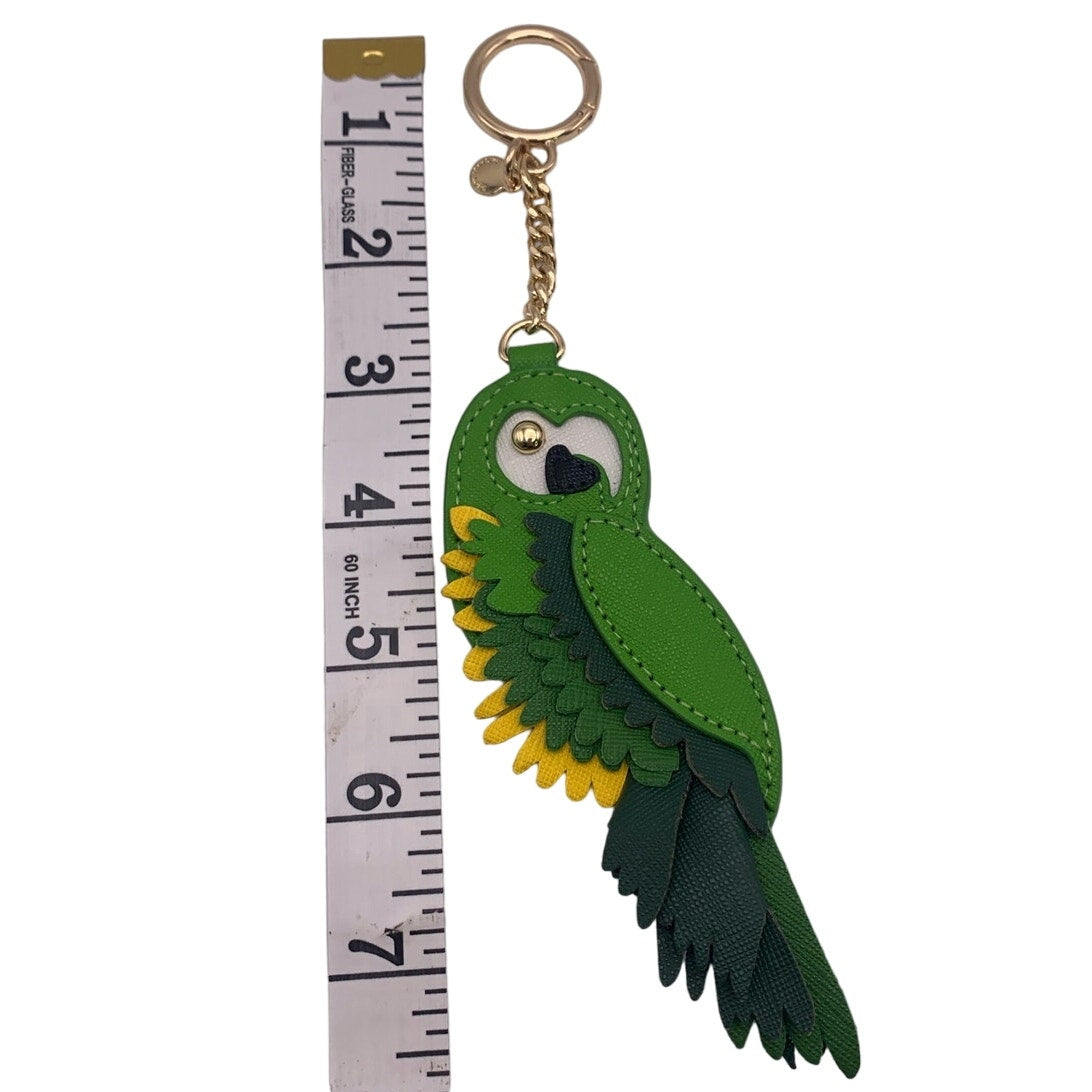 NEW Michael Kors Green Parrot Purse charm Bag Charm Key Fob