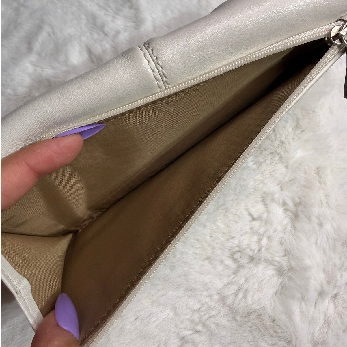 COACH y2k Ashley White Wallet