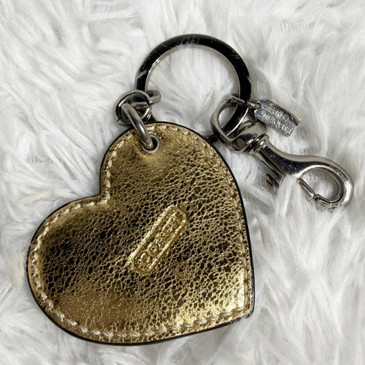 y2k Coach Heart Jewel Bag Charm Fob