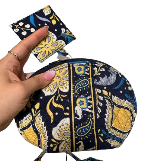 VERA BRADLEY Elephant Paisley set of 3 Tote/Crossbody, Wallet, & Cosmetic Case