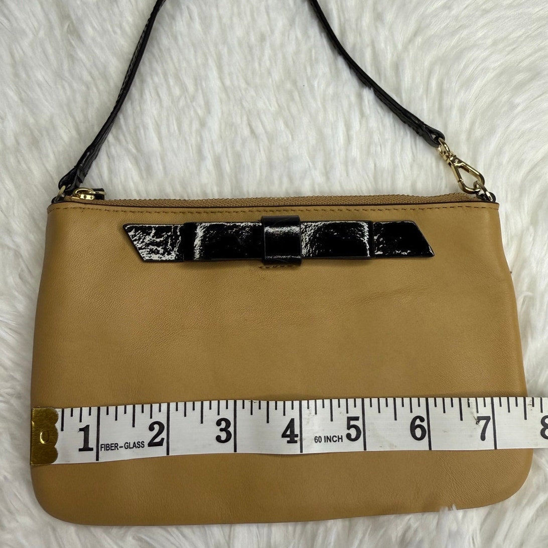 SALE Kate Spade New York Creamy Caramel Brown Mini Purse Wristlet