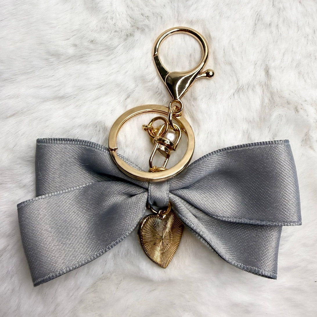 Fashion Bow Keychain Handbag Purse Bag charm