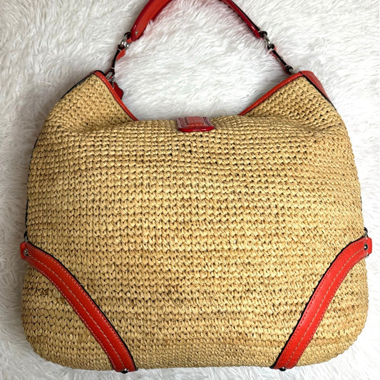 NWT COACH Straw Dogleash 22906 Hobo Shoulder Bag