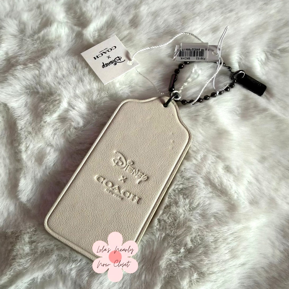 3" Disney x Coach Mickey Mouse Collectible Bag Charm Keychain Key Fob