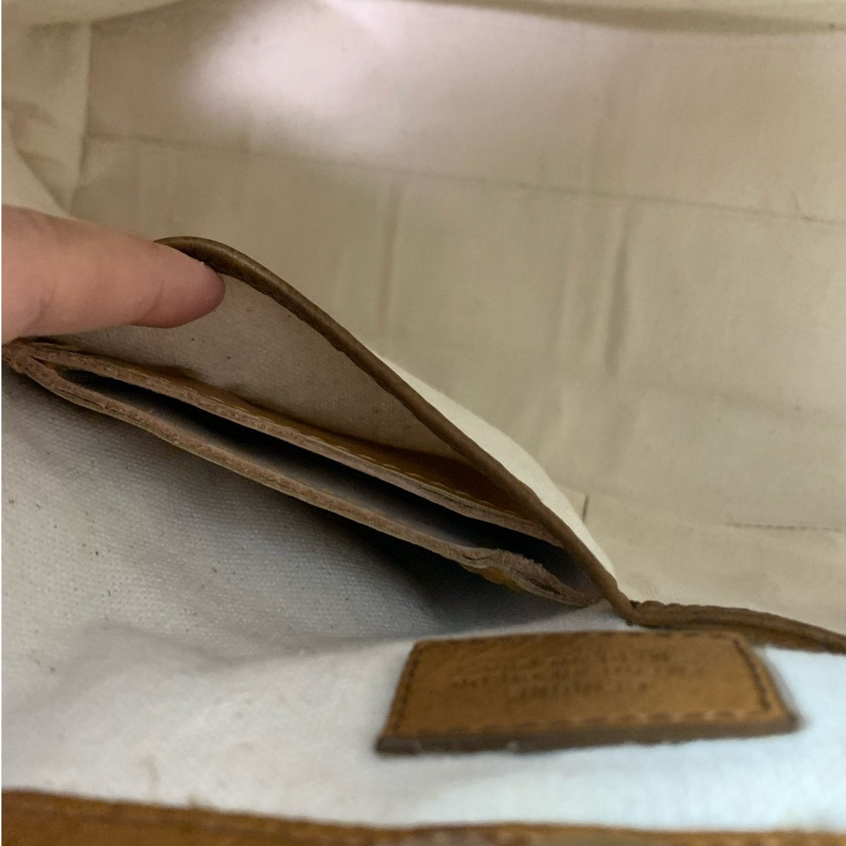 DARK'S Designs in Leather Tote American Bison Leather Made in USA