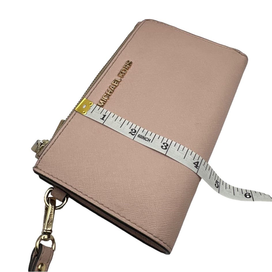 MICHAEL KORS Pink Blush Wallet w/ Phone Holder