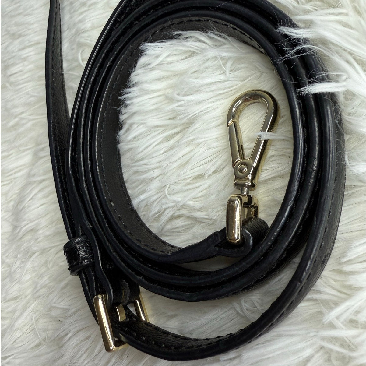 Black Gold Crossbody Replacement Strap