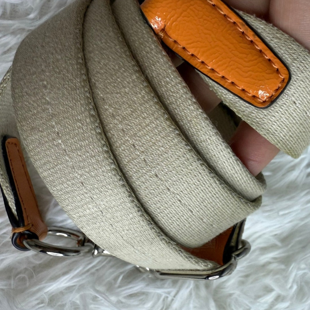 Cream Orange Replacement Strap