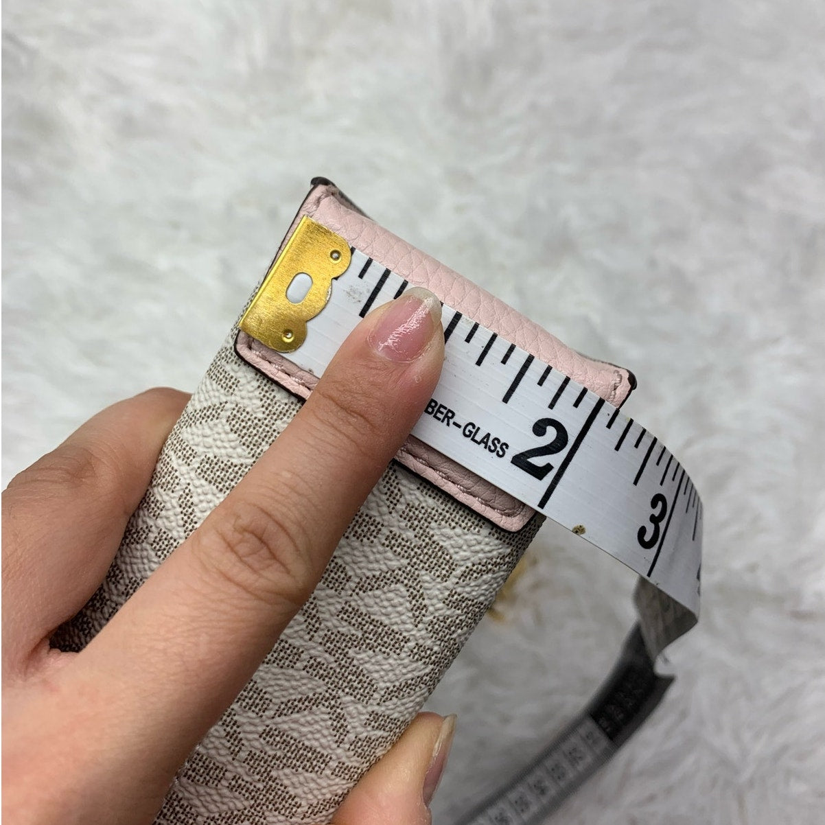 NWT Michael Kors Mercer Extra-Small Logo and Leather Crossbody Bag