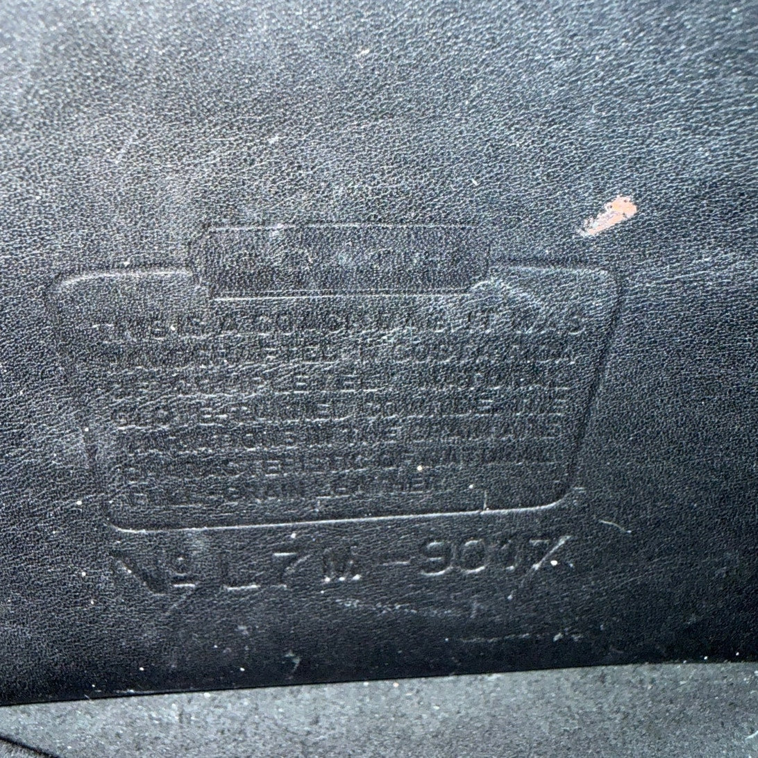 Vintage Coach Black Abbie Costa Rica Crossbody Bag 9017