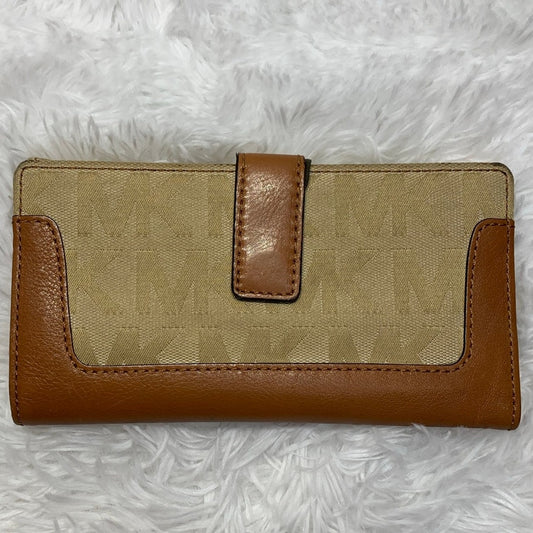 Michael Kors Khaki Signature Wallet
