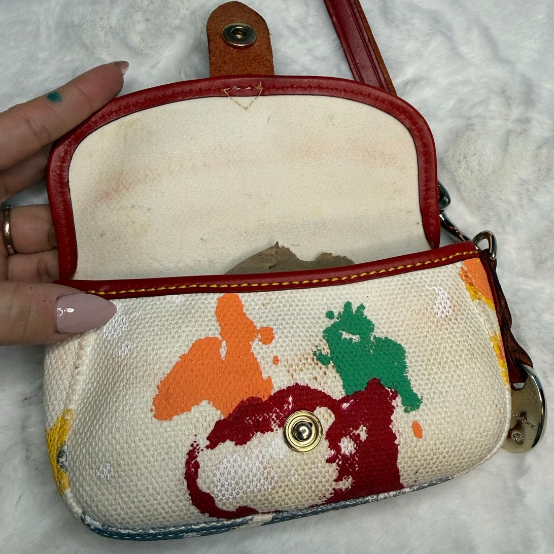 DOONEY & BOURKE Limited Printed Canvas Illustration Wristlet