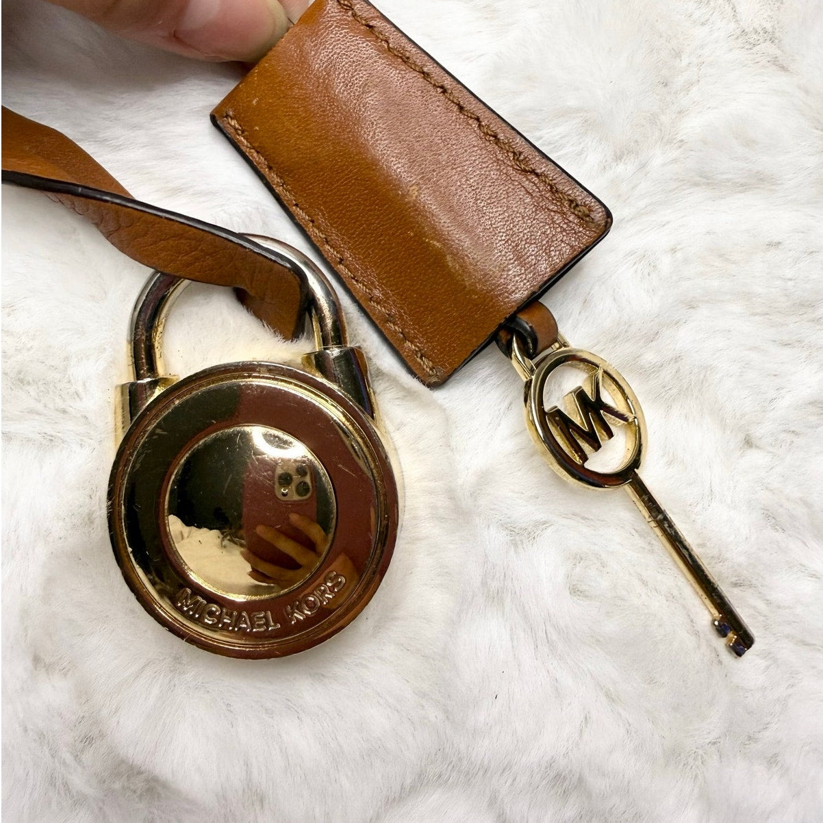 Michael Kors key fob bag charm