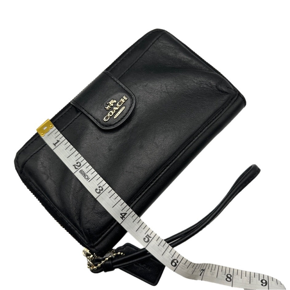 COACH Black Wallet / Wristlet
