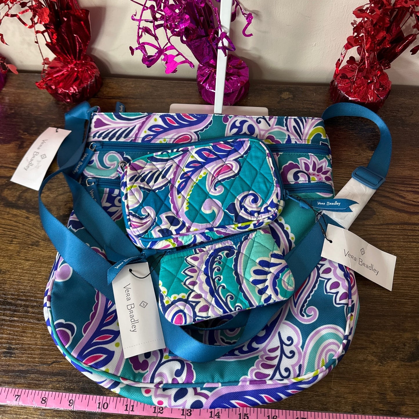 NWT VERA BRADLEY Bundle Waikiki Paisley Fashion