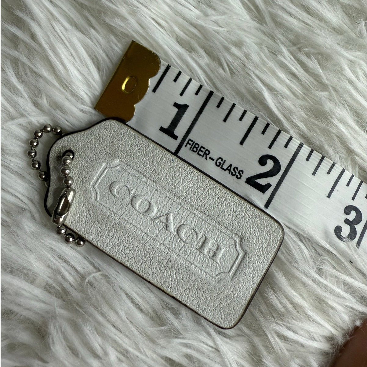 COACH y2k Legacy White Replacement Hang Tag Bag