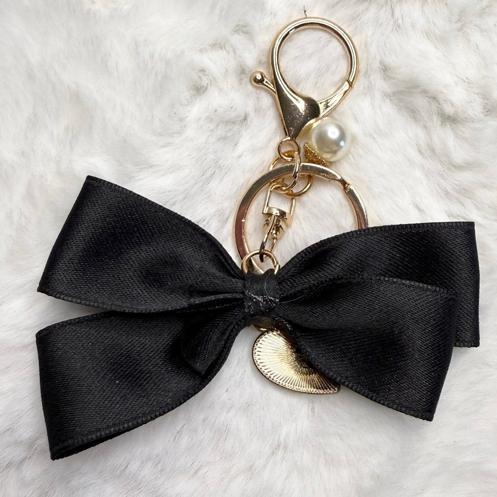 Fashion Bow Keychain Handbag Purse Bag charm