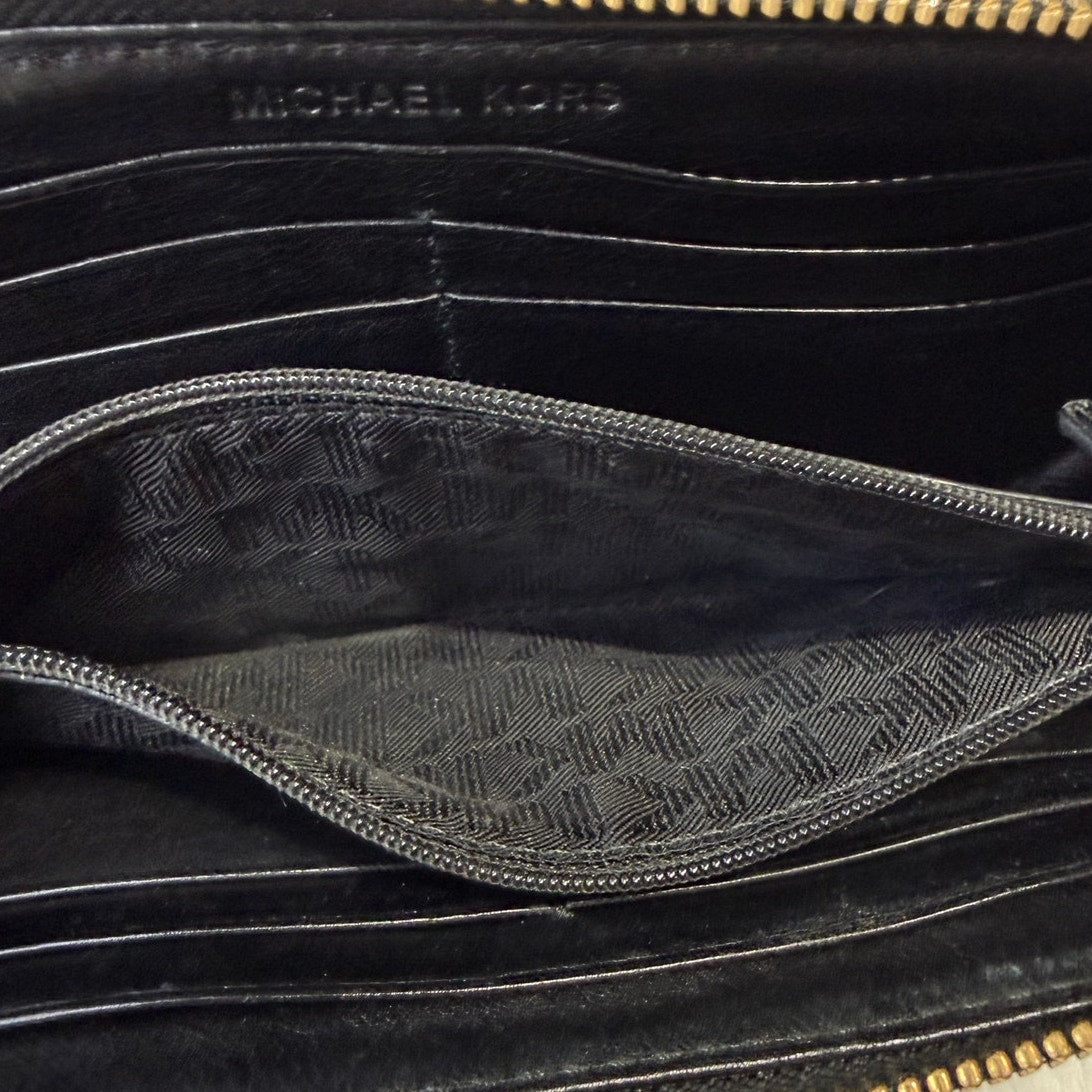 Michael Kors Black Canvas Wallet