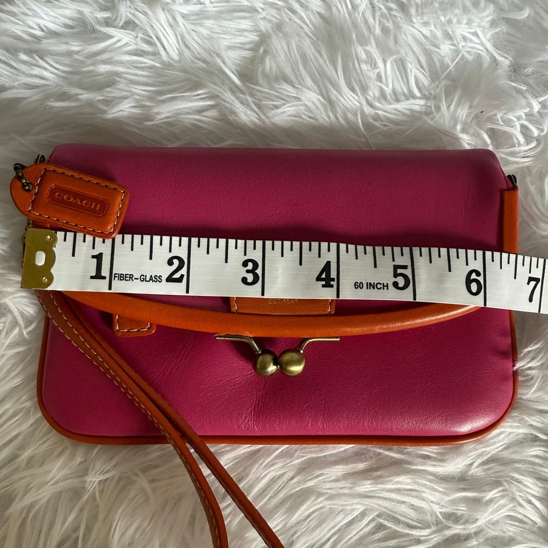 Rare y2k COACH Legacy Clutch Wristlet