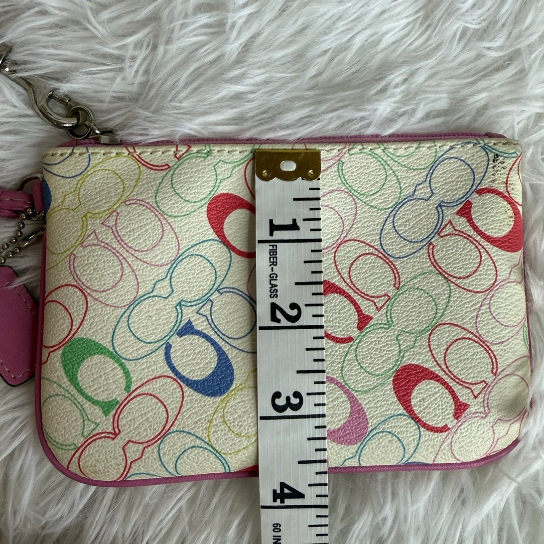 COACH Pink Wristlet
