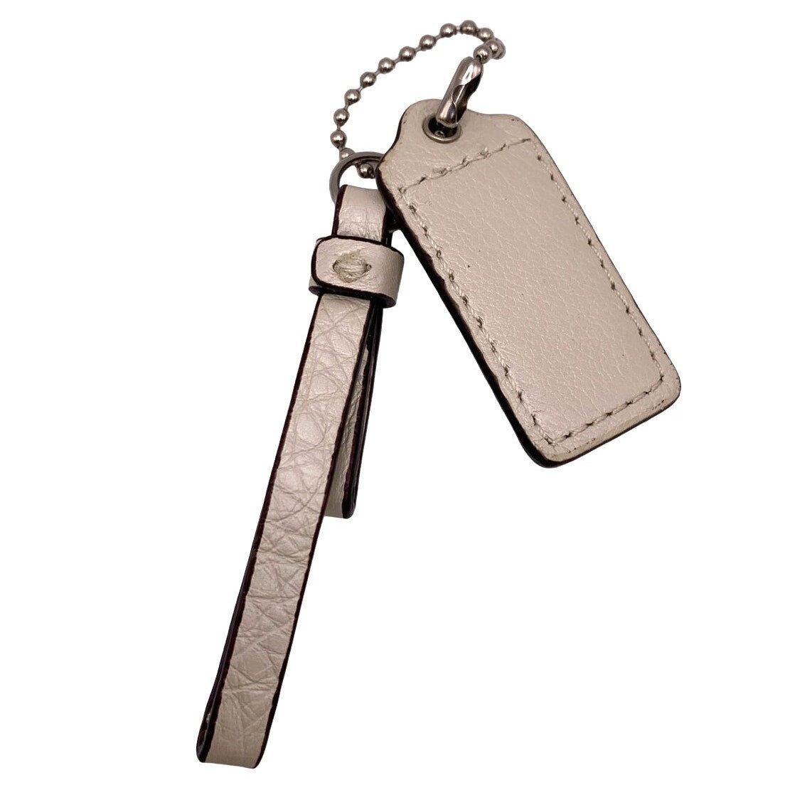 2" COACH Fob Bag Charm Hang tag Hangtag