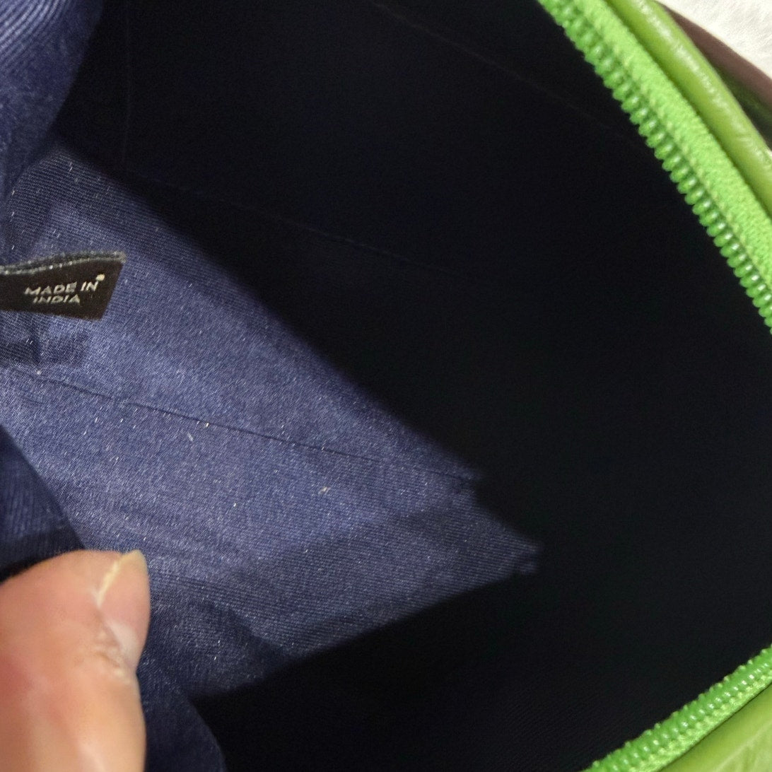 COACH Vintage Y2K EST. 1941 Leatherware Green Mini Shoulder Baguette Bag