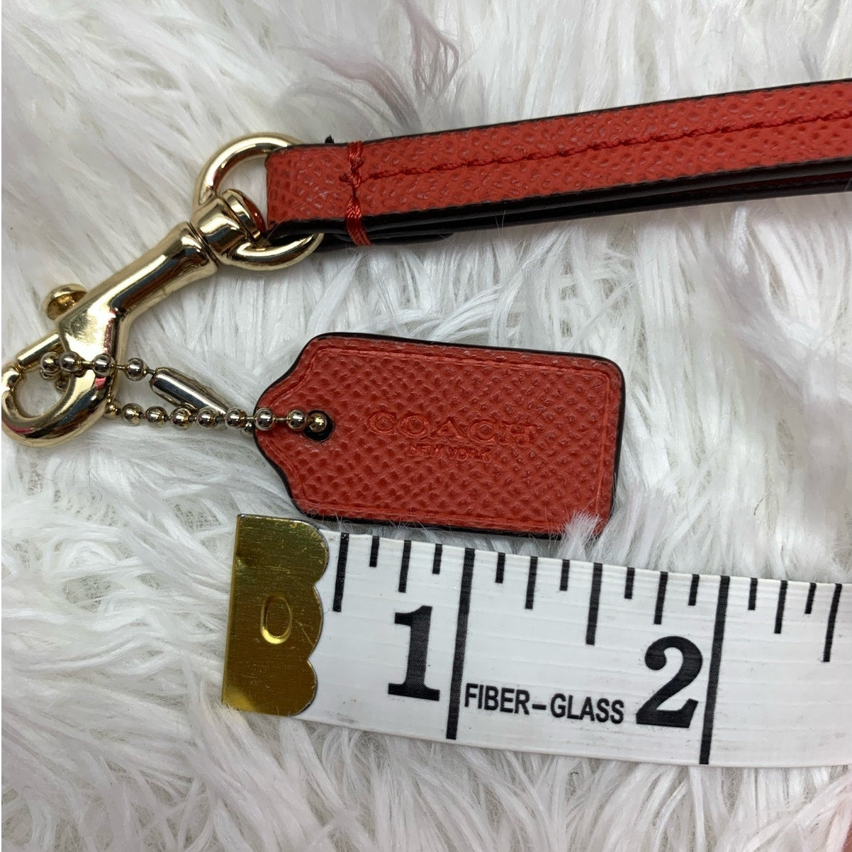 COACH Hangtag Tag Hang Tag Fob and Replacement Strap
