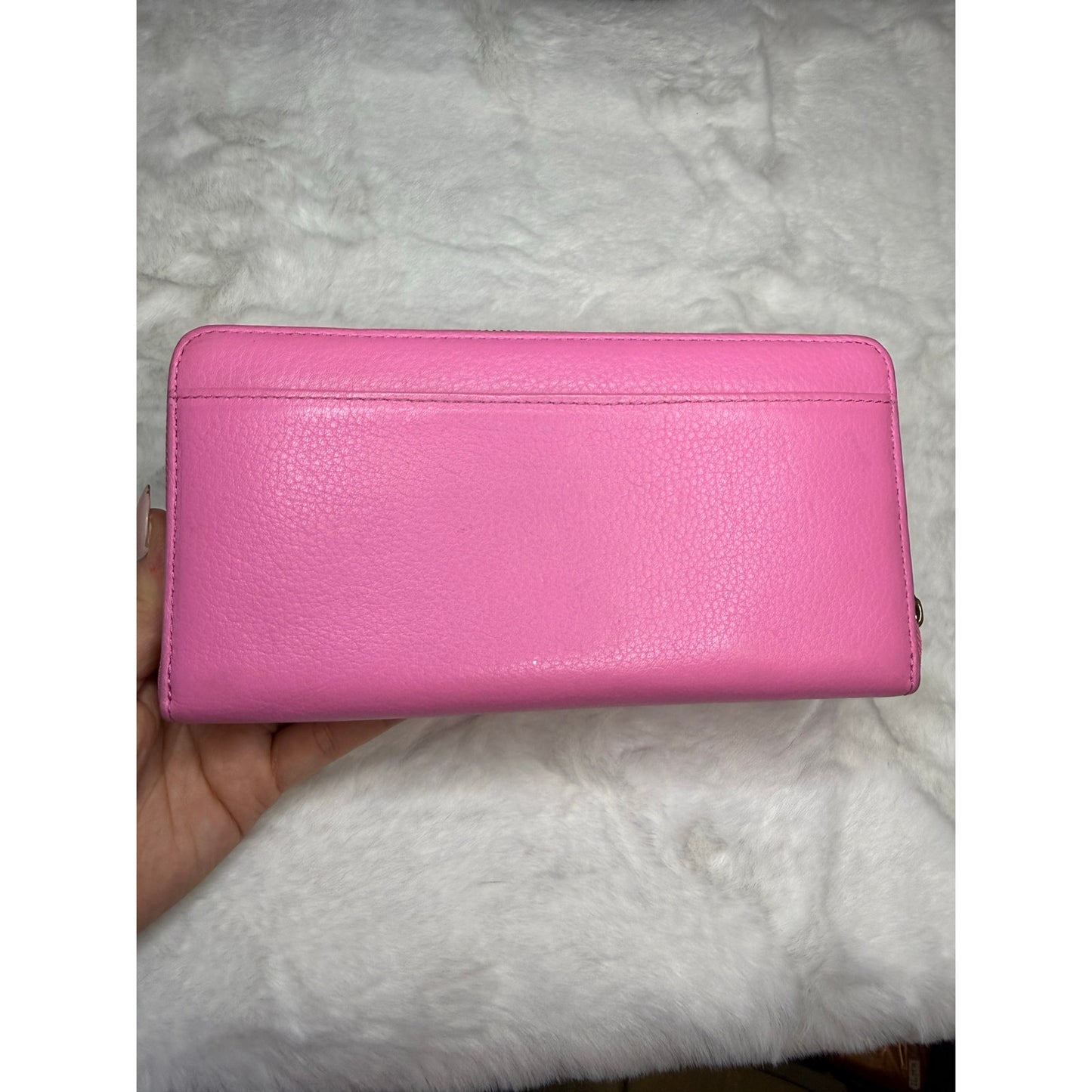 Kate Spade New York Pink Zip Around Wallet