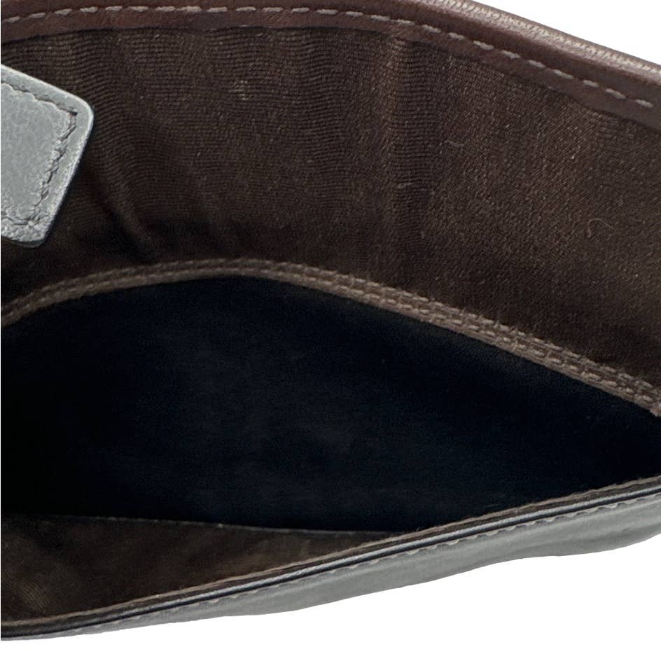 COACH Black and Brown Pouch