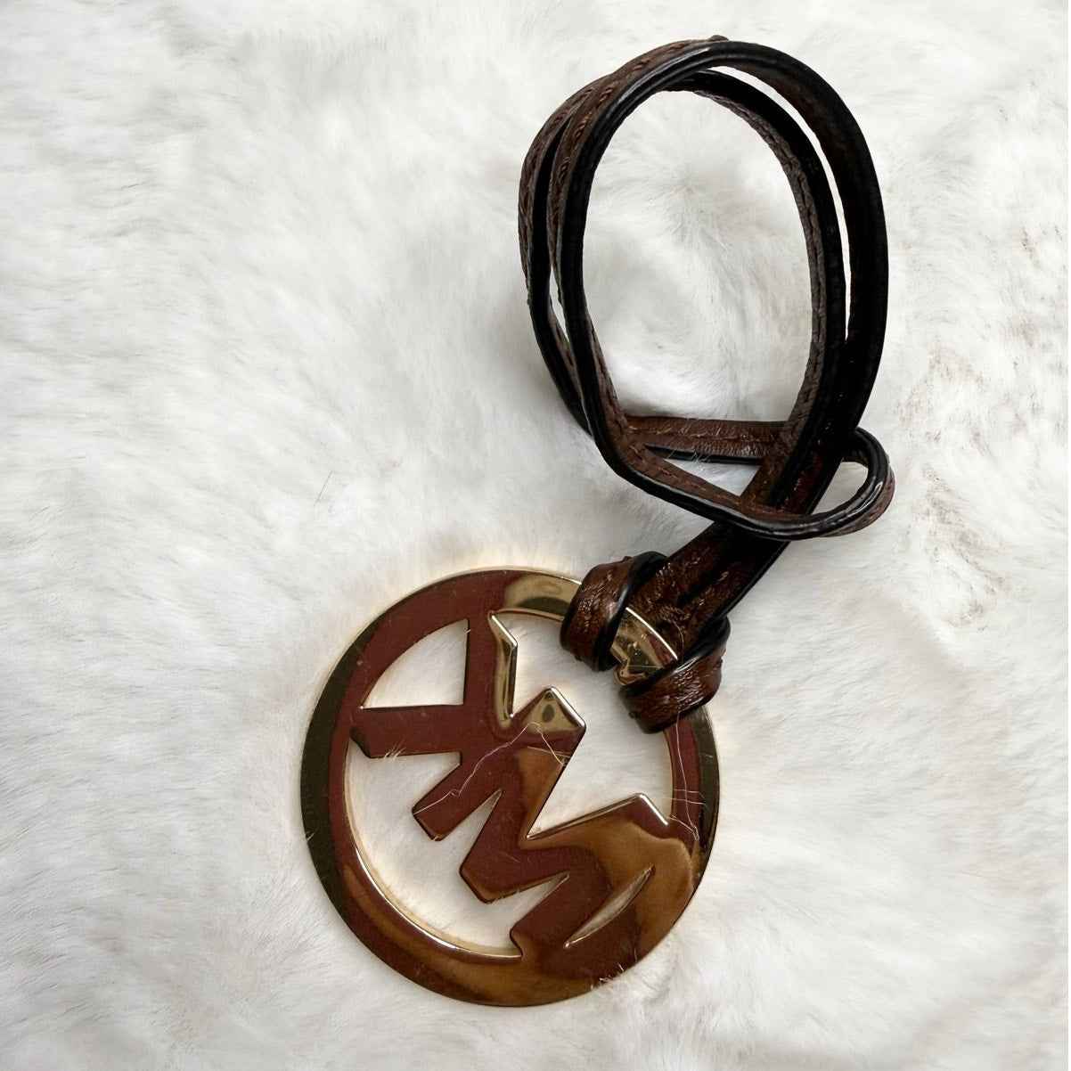 Michael Kors key fob bag charm