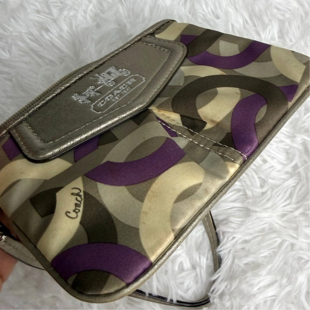Coach Nylon Wristlet