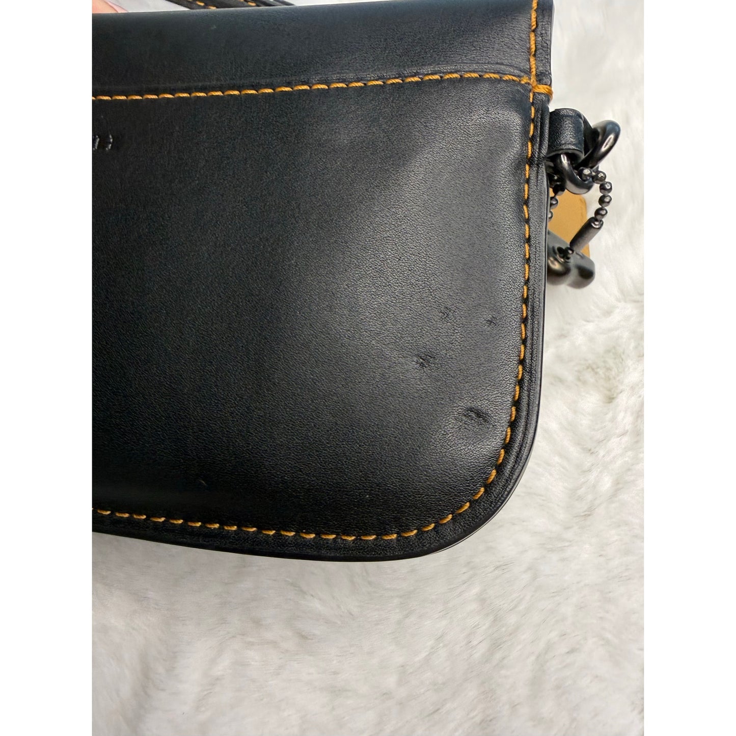 Coach Glovetanned Leather Clutch Wristlet