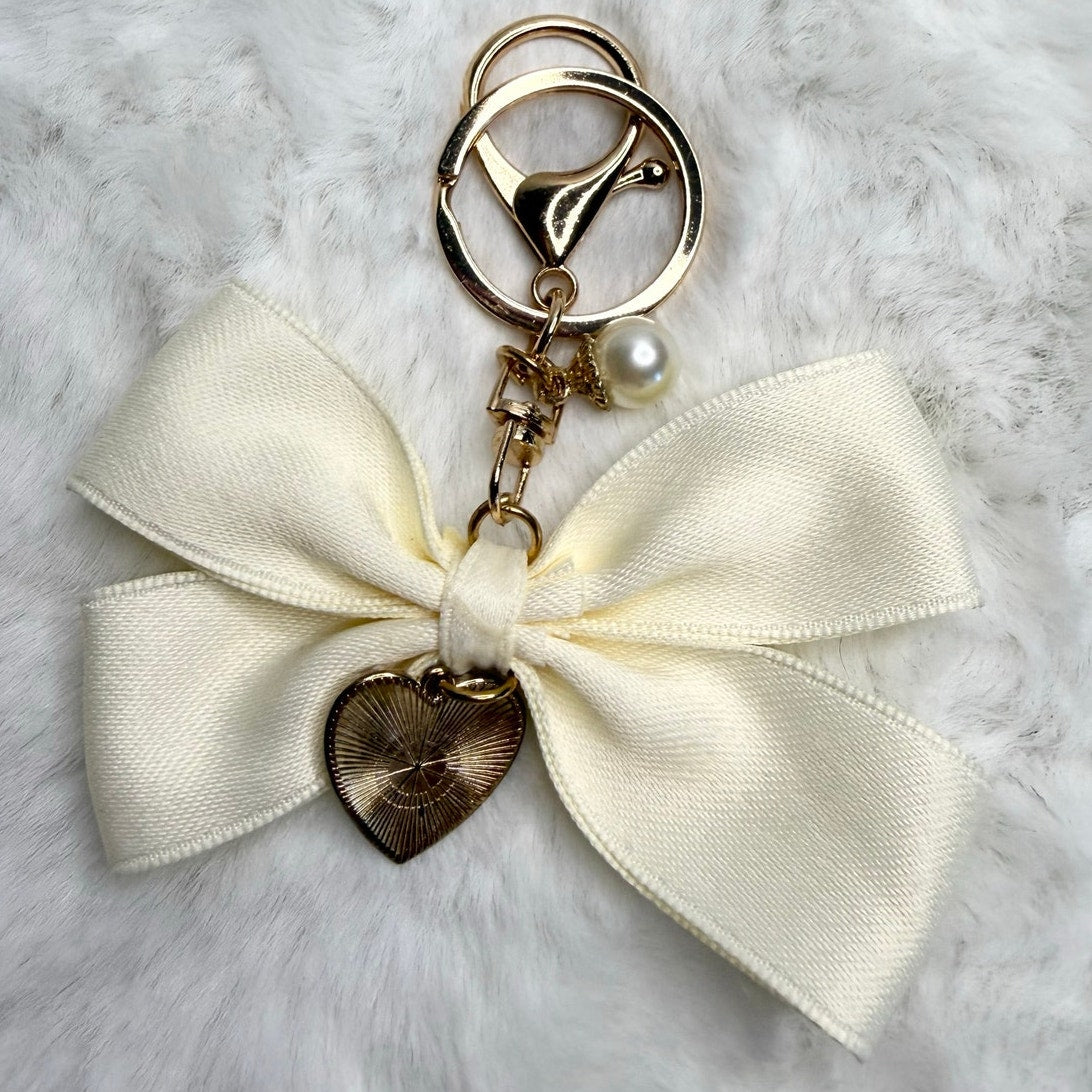 Fashion Bow Keychain Handbag Purse Bag charm