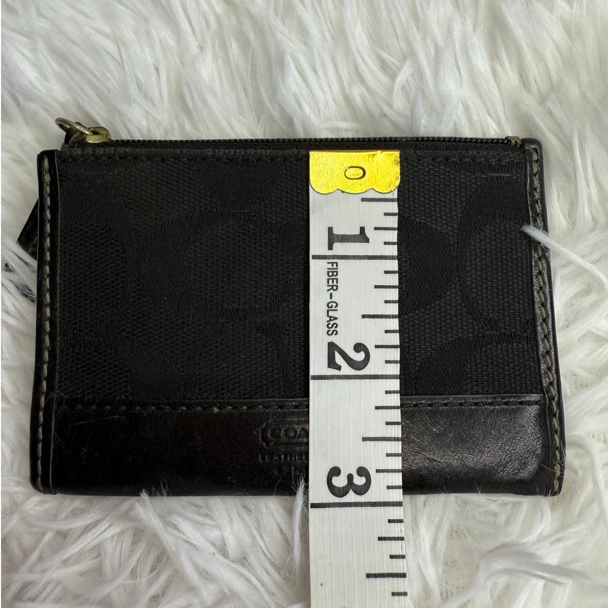 Y2k COACH Black Soho y2k Card Holder Coin Purse Wallet