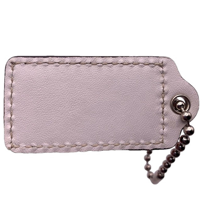 2" COACH Fob Bag Charm Hang tag Hangtag