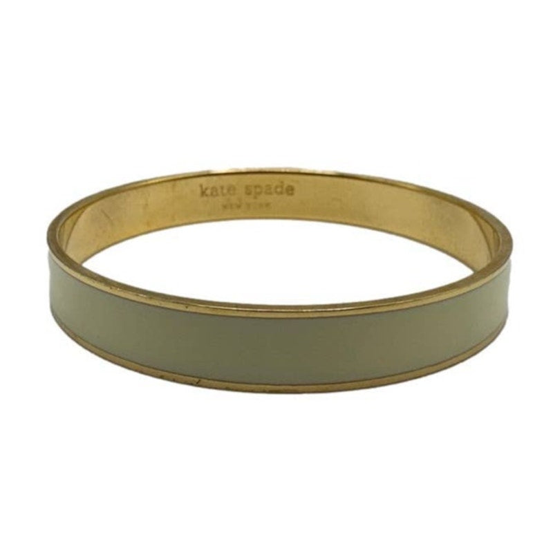 KATE SPADE New York Creme De La Cereme Enamel Bangle Bracelet