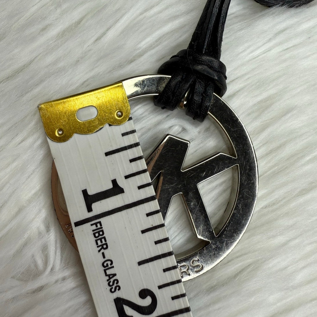 Michael Kors Black Silver Bag Charm
