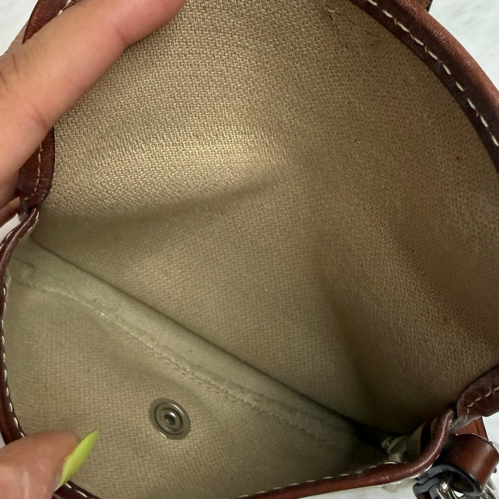 Dooney & Bourke Brown Khaki Wristlet