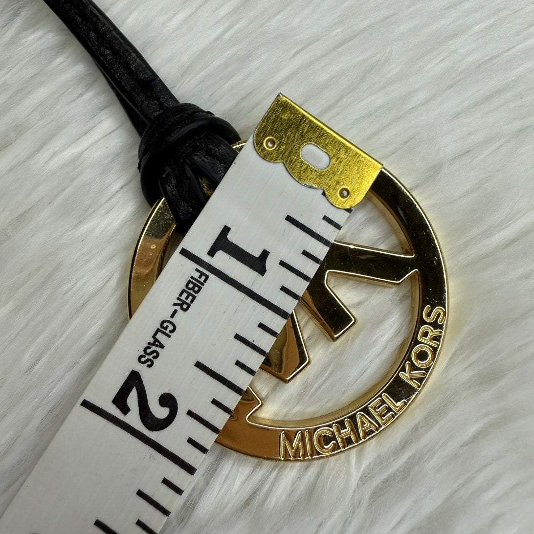 Michael Kors Black Gold Bag Charm