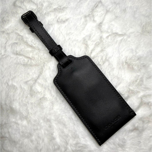 NWT COACH Luggage Tag With Penguin Print