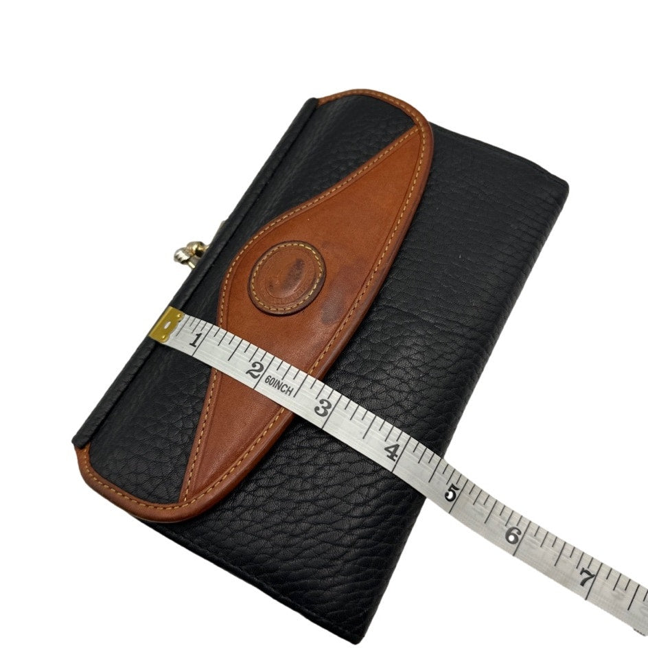 Vintage DOONEY & BOURKE Navy Kisslock Wallet