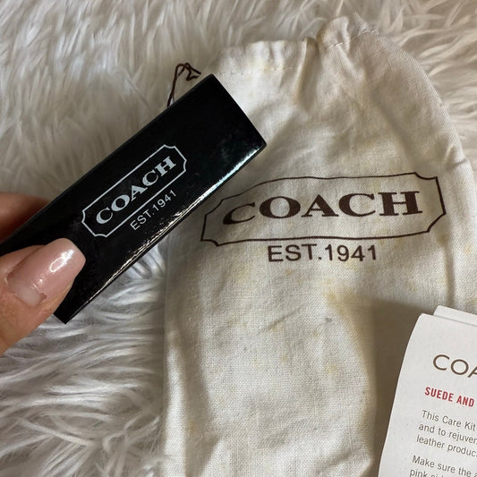 Vintage Coach Suede and Nubuck Care Kit with Small Dust Bag