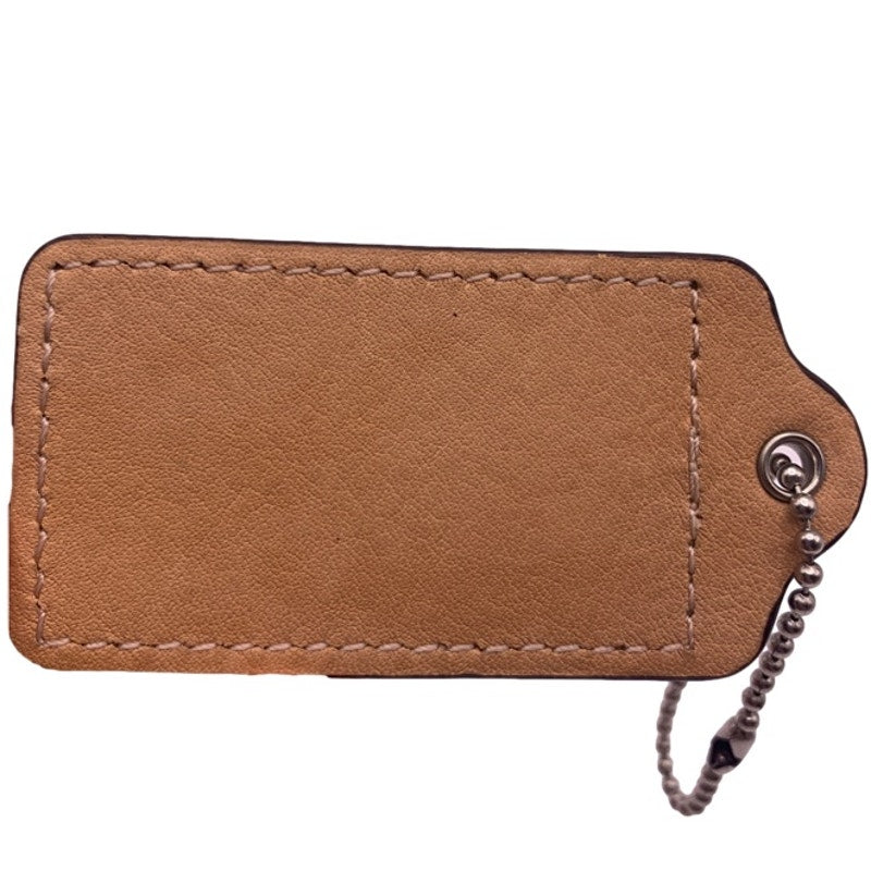 2.5" COACH Fob Bag Charm Hang tag Hangtag