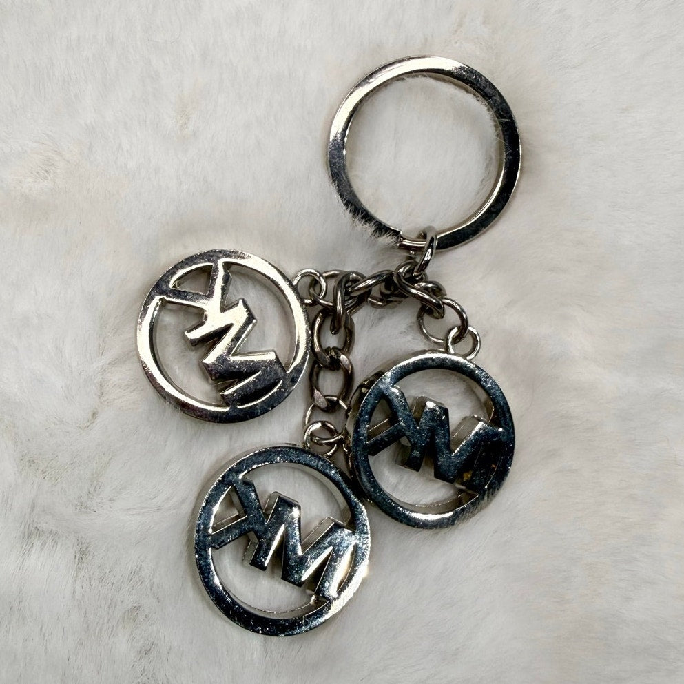 MICHAEL KORS Mk Logo Keychain Bag Charm Purse Charm