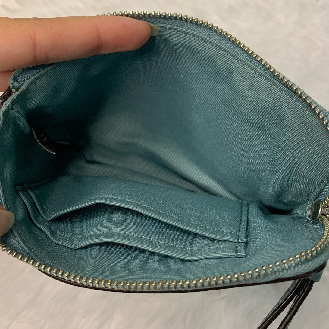 Coach Slim Corner Zip Wristlet