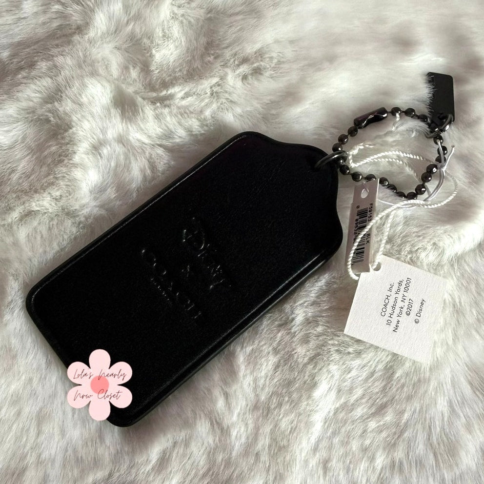3" Disney x Coach Mickey Mouse Collectible Bag Charm Keychain Key Fob