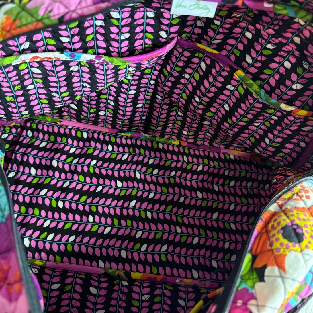 Vera Bradley Large Weekend Va Va Bloom Tote Shoulder Bag