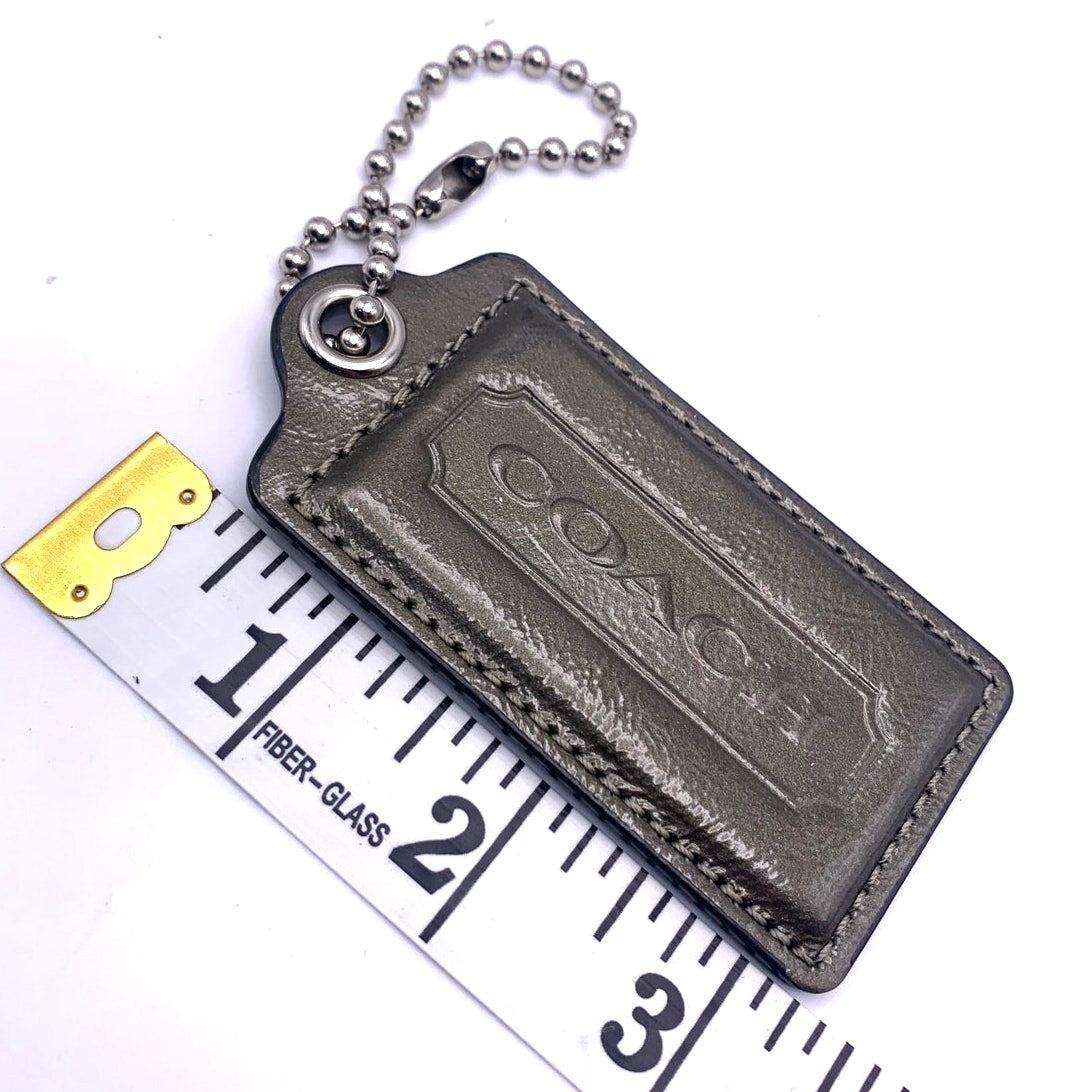 COACH Patent Leather Replacement Hang Tag Hangtag Bag