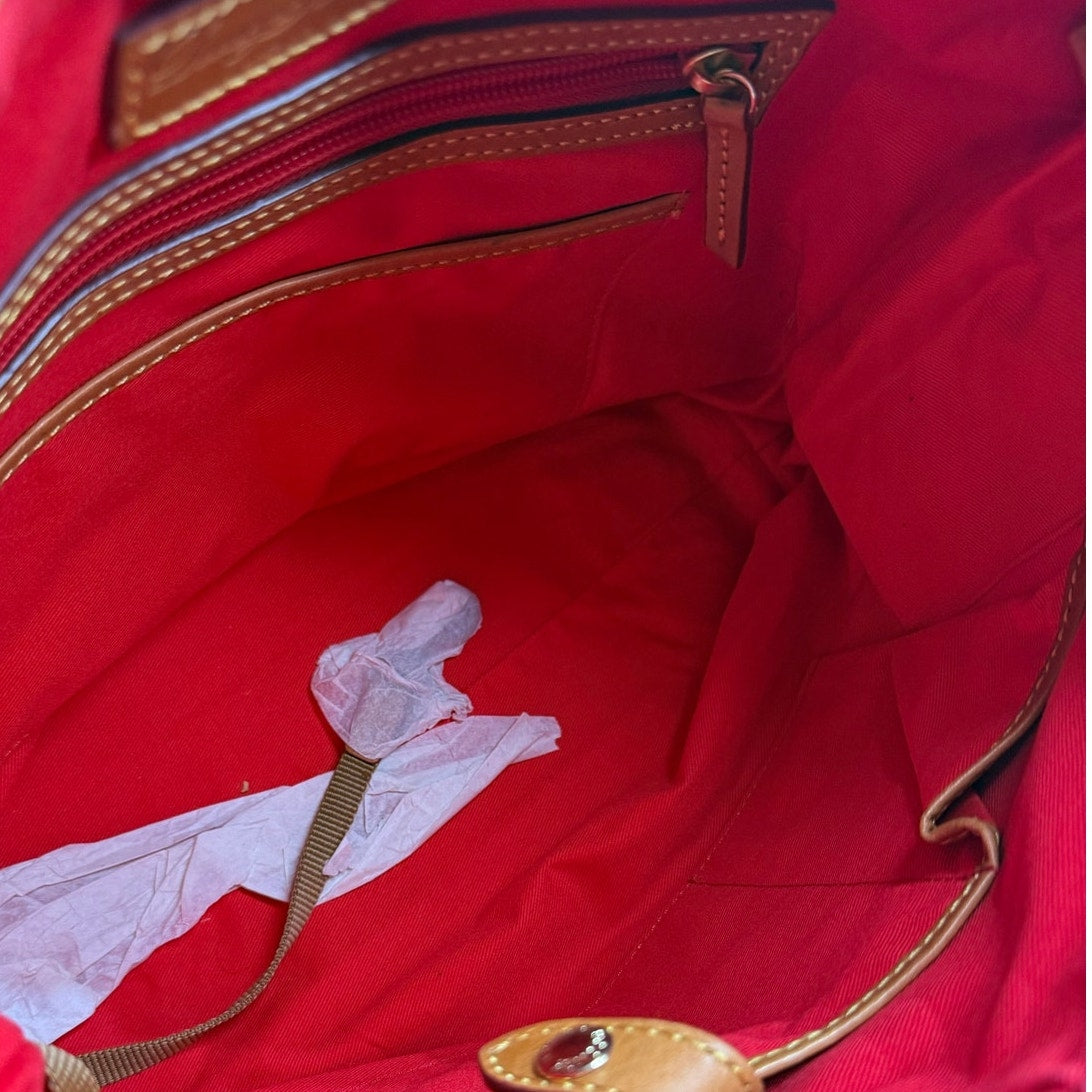 NWOT DOONEY & BOURKE Wine Red Suede Hobo Shoulder bag