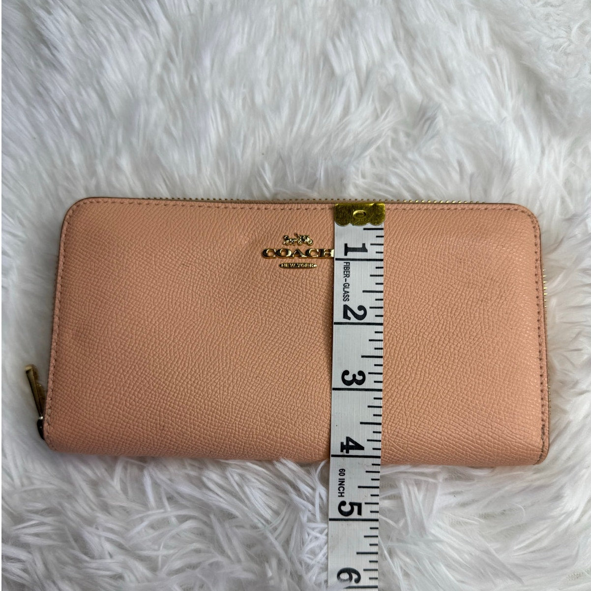 COACH Zip Around Wallet
